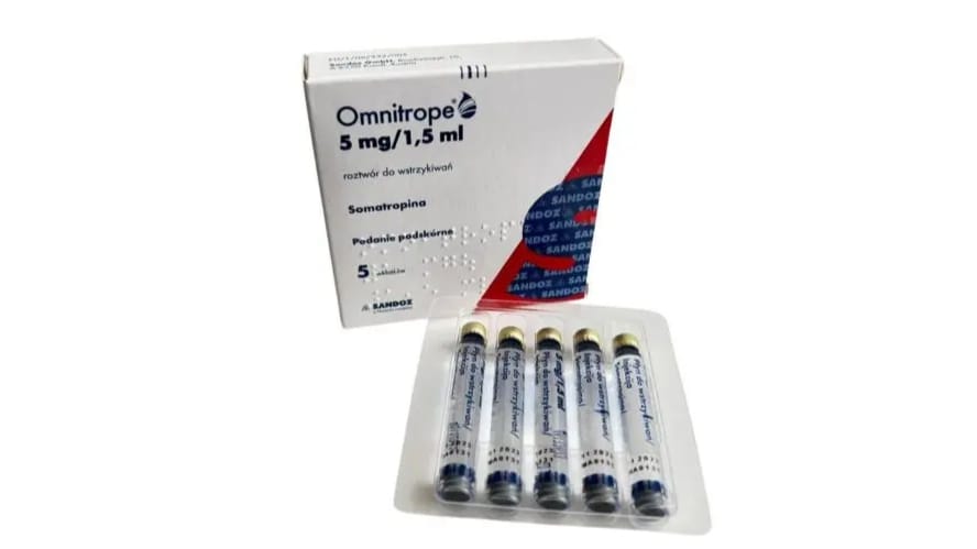 OMNITROPE (somatropine 5mg/1,5ml, solution injectable en stylo)