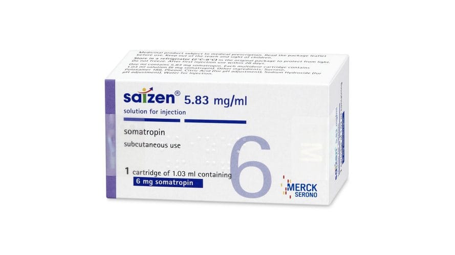 SAIZEN (somatropine 5,83mg/ml, solution injectable en stylo)