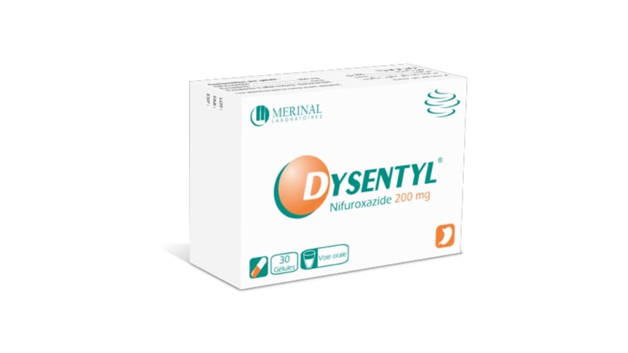 DYSENTYL (nifuroxazide 200mg, gélule)