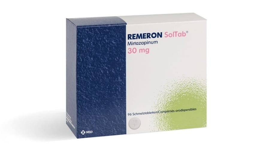 REMERON (mirtazapine 30 mg, comprimé enrobé)