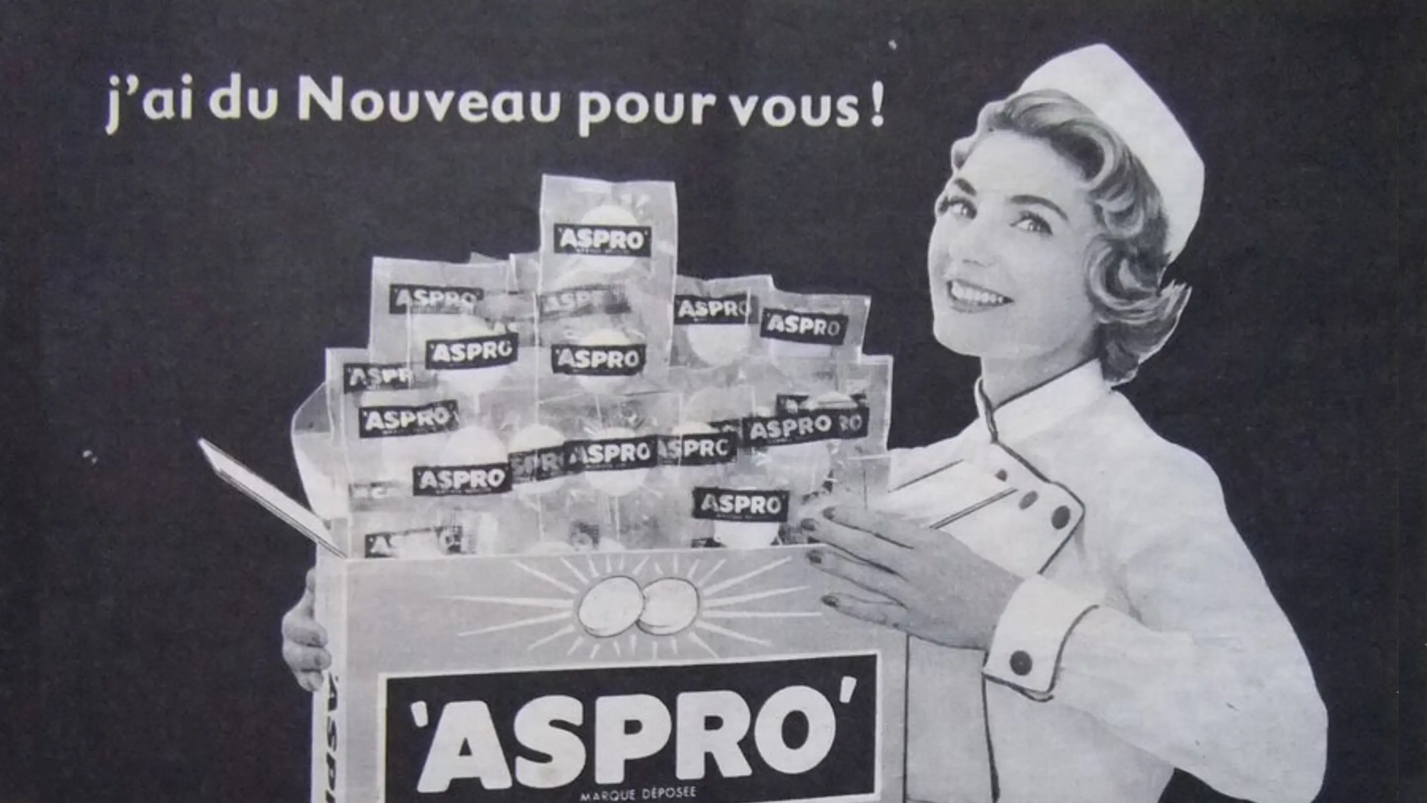 Publicité ASPRO 1958